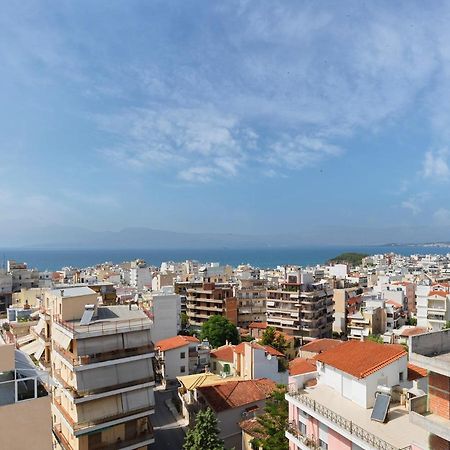Modern Penthouse Overlooking Halkis Chalkís Kültér fotó