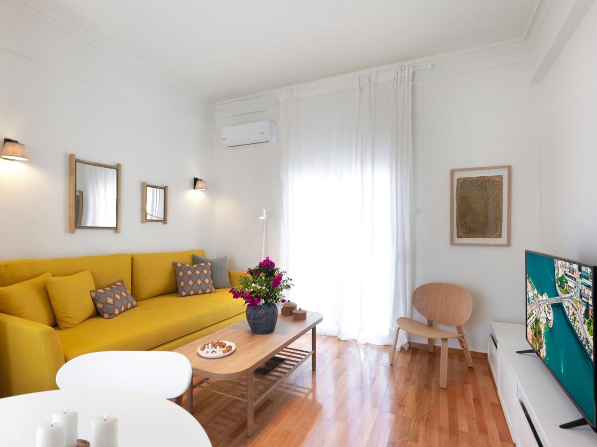 Modern Penthouse Overlooking Halkis Chalkís Kültér fotó