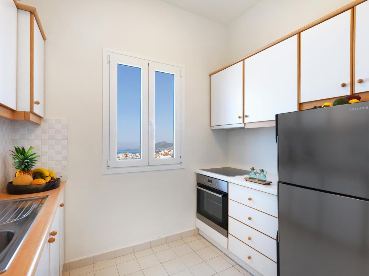 Modern Penthouse Overlooking Halkis Chalkís Kültér fotó